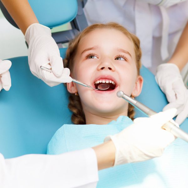 Happy dental client